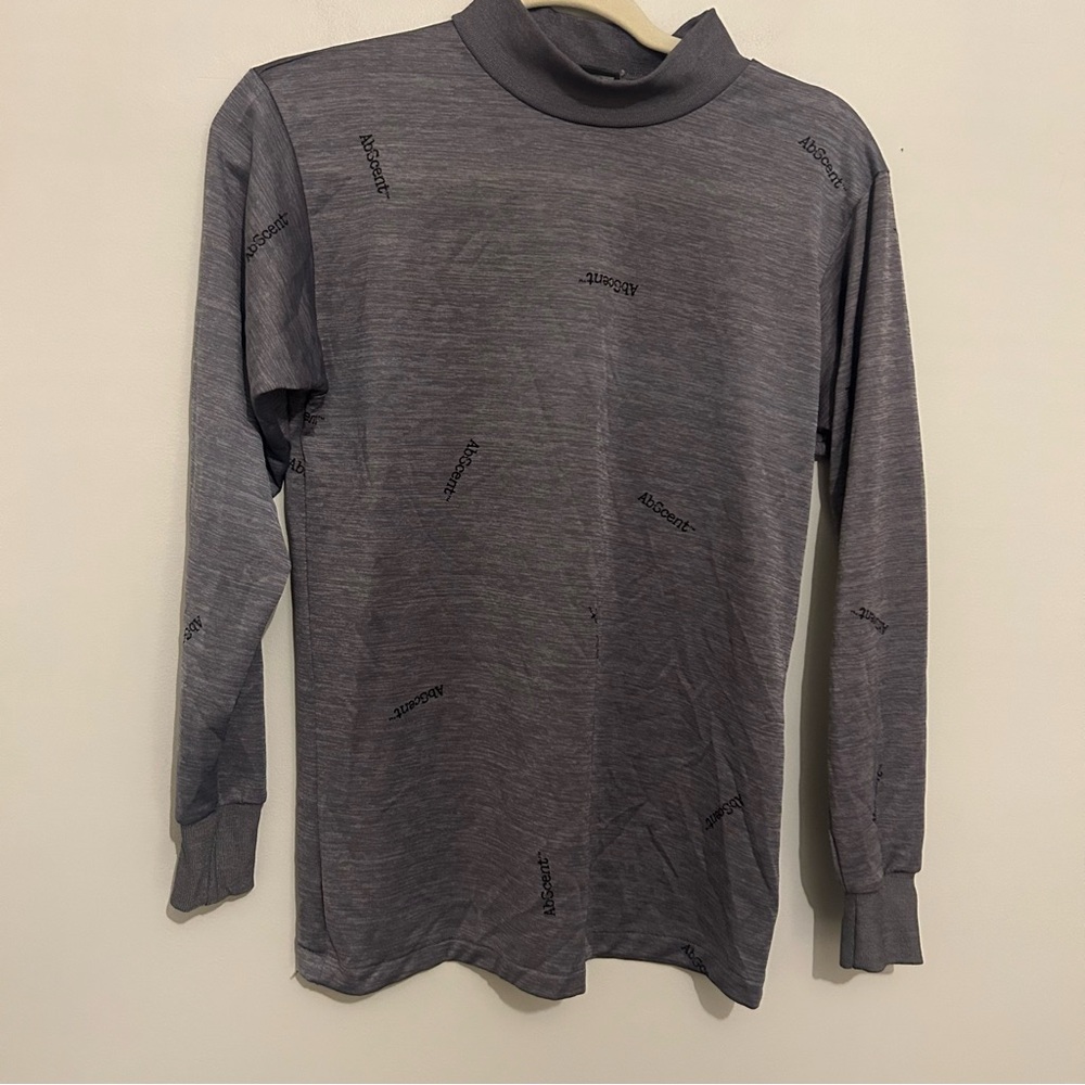 Vintage Ace Sportswear Small Abscent Workout Long Sleeve Shirt S